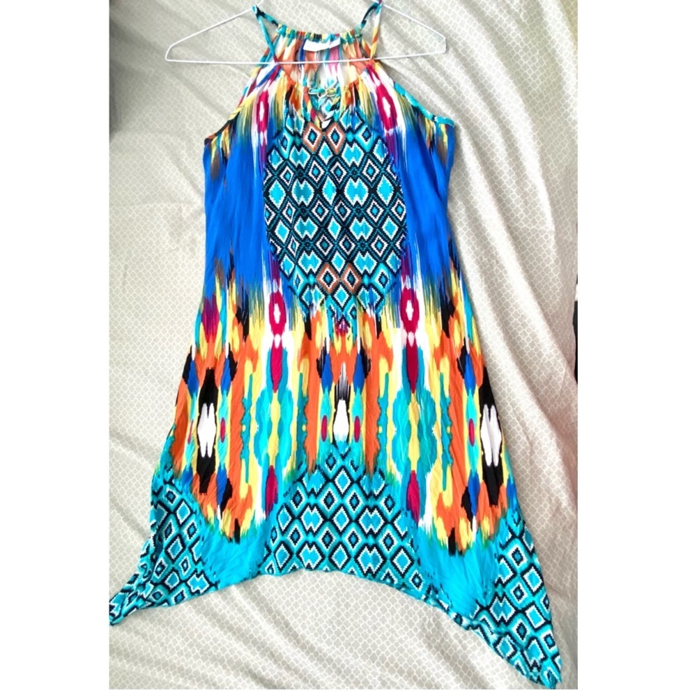 New York and Company Multi-color Dress in XS